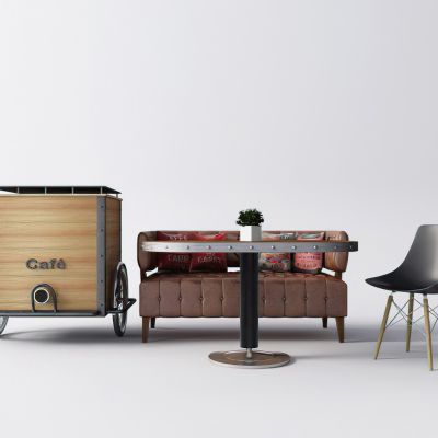 工业风休闲沙发休闲椅