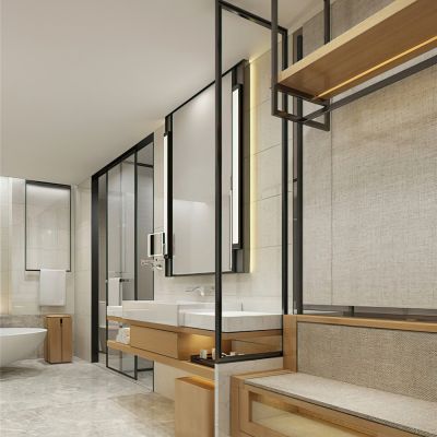 度假酒店客房卫生间