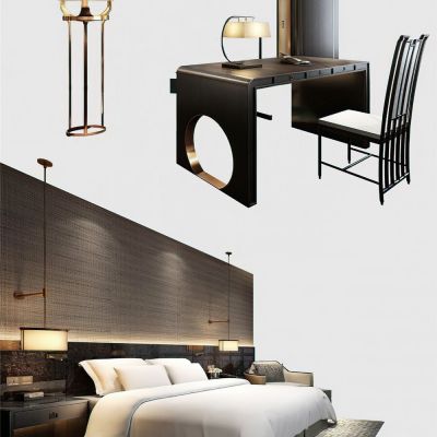 新中式度假酒店客房