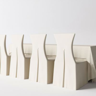 现代酒店餐桌餐椅组合