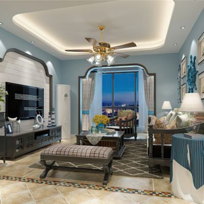 地中海风格客厅