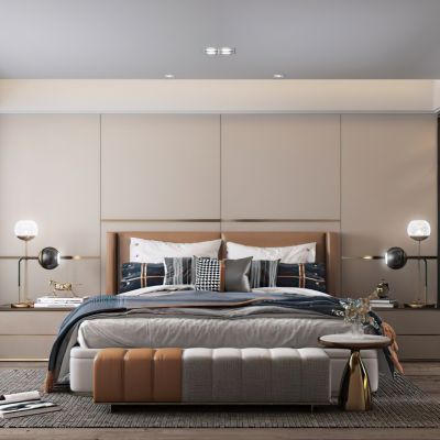 现代卧室