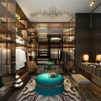 现代衣帽间