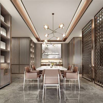 酒店套房客餐厅3D模型