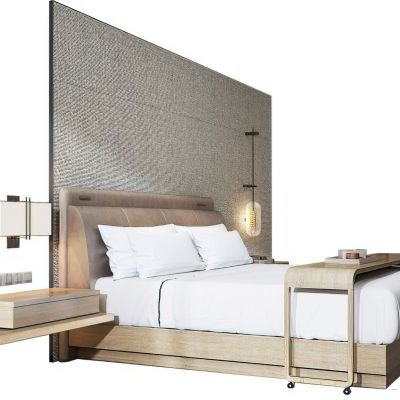 度假酒店卧室床品