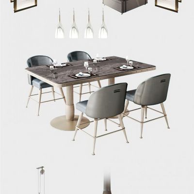 行政酒廊家具组合