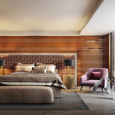 现代样板房卧室