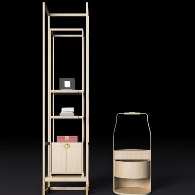 度假酒店装饰架