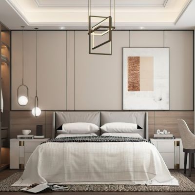 现代卧室
