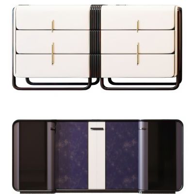 意大利TURRI现代轻奢边柜