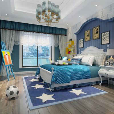 地中海风格卧室儿童房