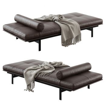 现代皮革椅 沙发椅3D模型