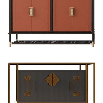 新中式边柜玄关柜