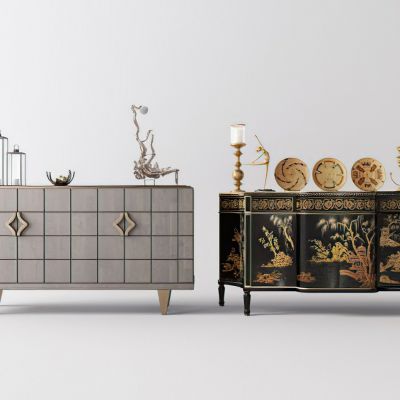 现代边柜玄关柜