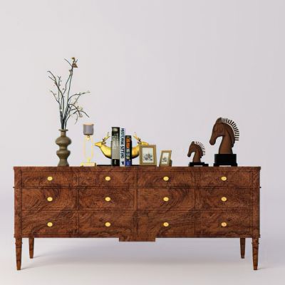 美式电视柜装饰品