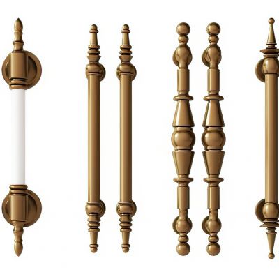 欧式古典门把手