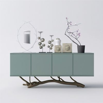 现代电视柜装饰品