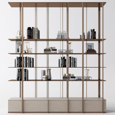 现代书柜