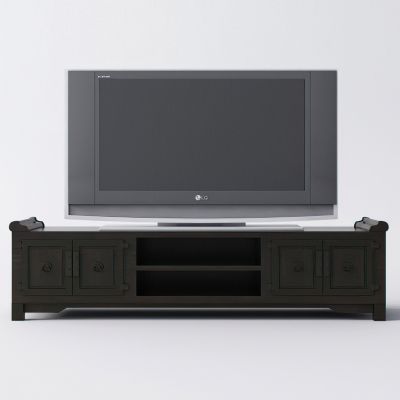 新中式电视柜电视机