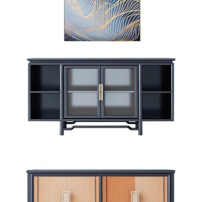 新中式边柜玄关柜