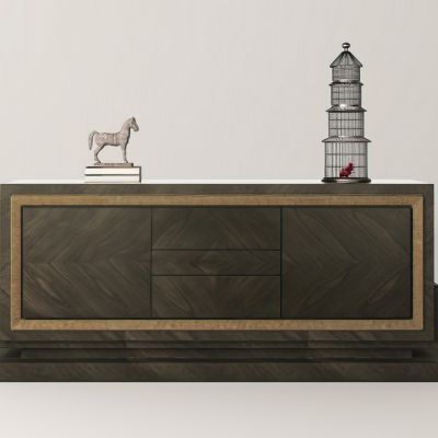 新中式现代电视柜