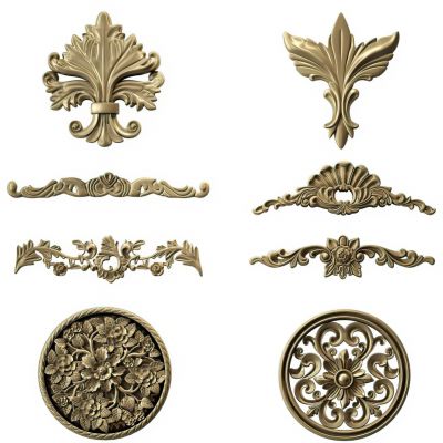 欧式雕花构件