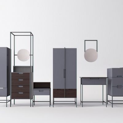 现代装饰柜储物柜衣柜