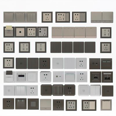 现代开关插座