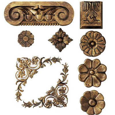 现代欧式雕花构件
