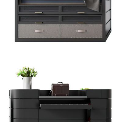 现代衣帽间首饰柜