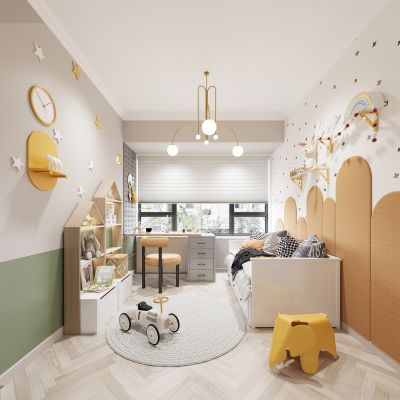 现代儿童房