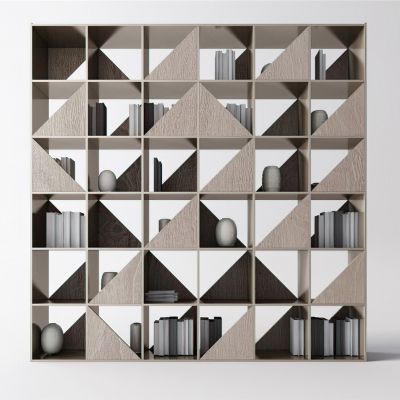 现代书柜装饰柜