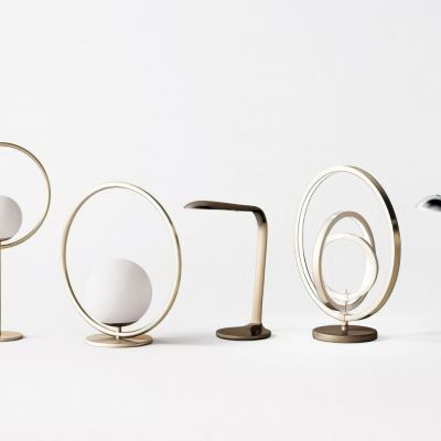 现代台灯3D模型