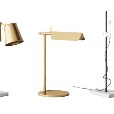 现代台灯3D模型