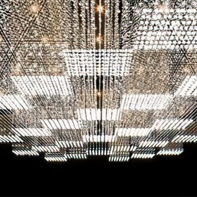 现代水晶吊灯3D模型