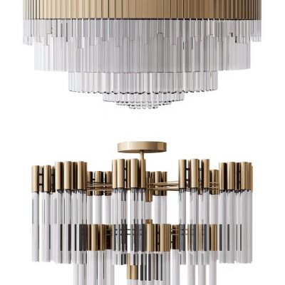 现代吊灯3D模型