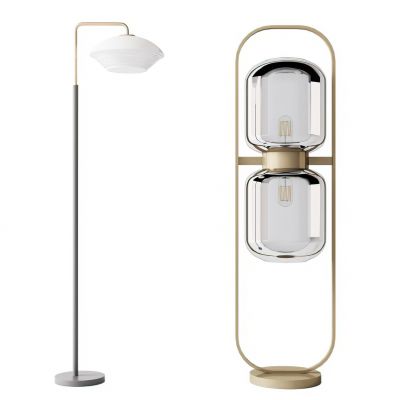 现代落地灯3D模型