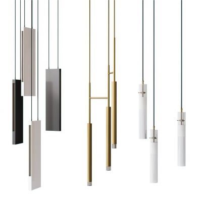 现代吊灯3D模型