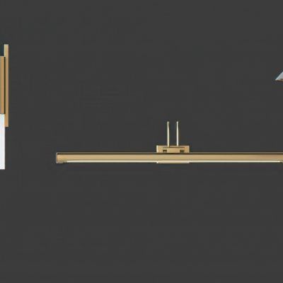 现代壁灯3D模型