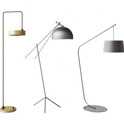 现代落地灯3D模型