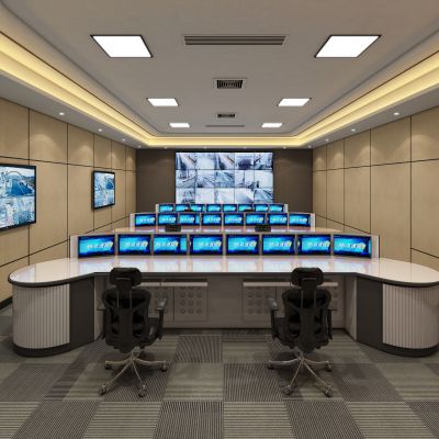 现代监控室，监控室，监控，