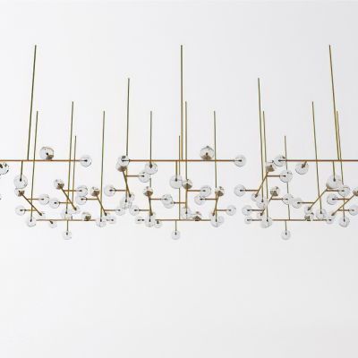 现代吊灯3D模型