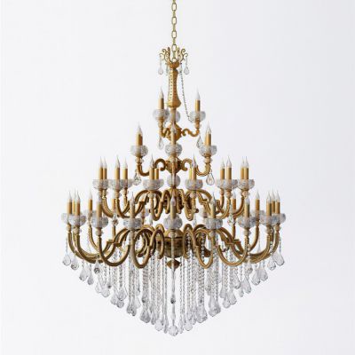 欧式古典水晶吊灯