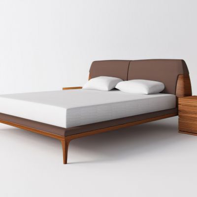 新中式双人床床头柜