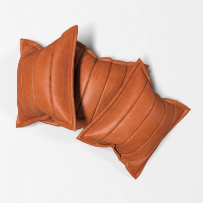 现代皮质抱枕