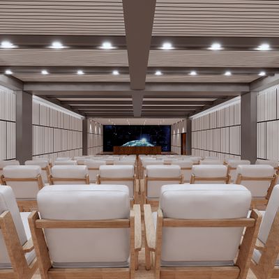 学校区室内空间