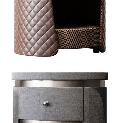 现代轻奢床头柜