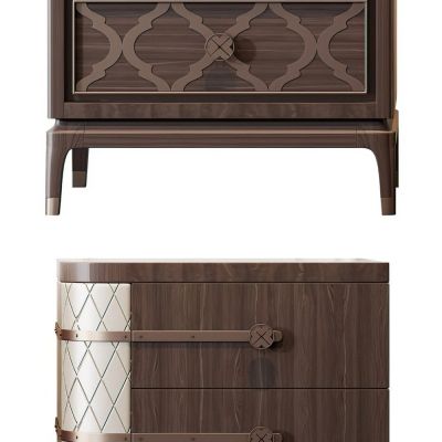 现代轻奢床头柜