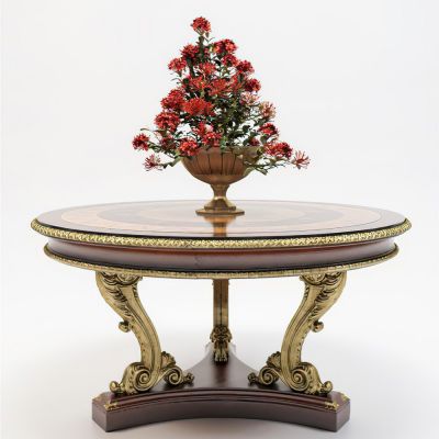 欧式古典装饰台花台