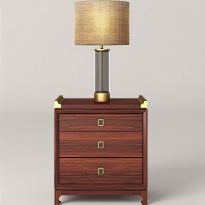 新中式床头柜台灯